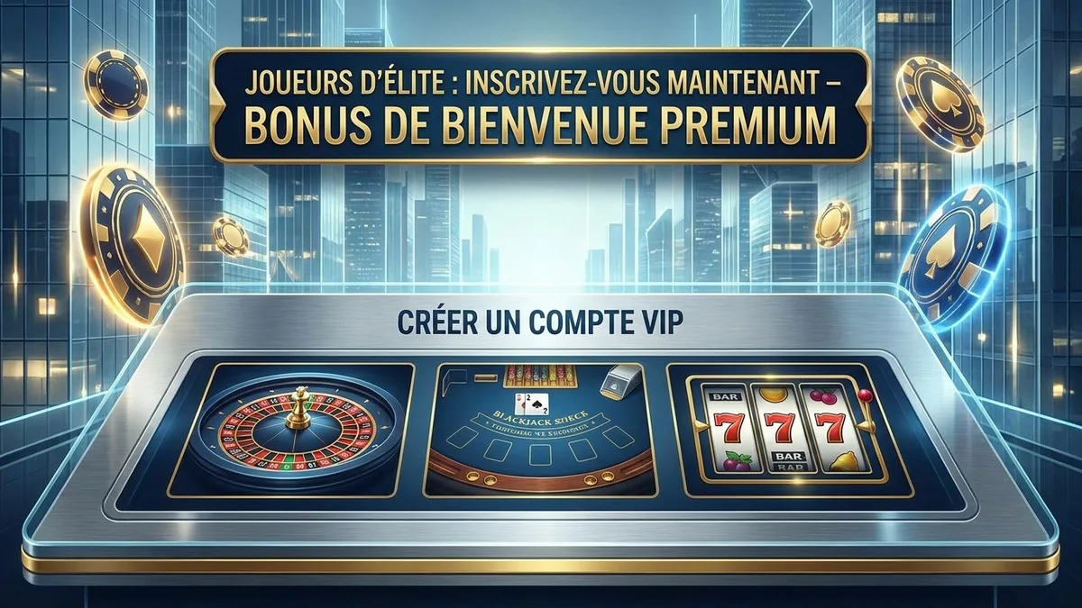 Inscription avec bonus